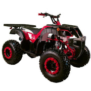 200 ATV Quad 4 Wheelers Utility ATV Full Size ATV Quad Adult ATVs Big Youth ATVs for Sale(Red)