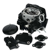Cylinder Head Assembly Compatible with 125cc 1P52FMI Horizontal Engine Fits 52.4mm Bore LF 125 for Dirt Pit Bike ATV Quad Go Kart
