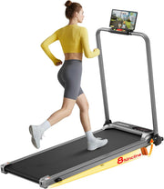 Walking Pad Treadmill with Handle Bar for Home Office
