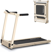Foldable Treadmill for Home with Handle bar, Up to 7.5 MPH