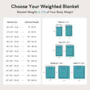 Weighted Blanket 20lbs for Adults King Queen Size 90"x90" Soft