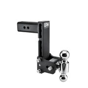 Tow & Stow Adjustable Trailer Hitch Ball Mount - Fits 2.5" Receiver, Dual Ball (2" x 2-5/16"), 8.5" Drop, 18,000 GTW - TS20043B