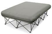 Camping Cot for Adults with Air Mattress, No Air Pump Air pump not included. Includes an inflatable mattress and carry bag for camping, travel, and beach trips