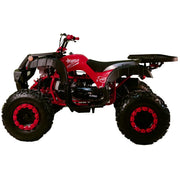 200 ATV Quad 4 Wheelers Utility ATV Full Size ATV Quad Adult ATVs Big Youth ATVs for Sale(Red)