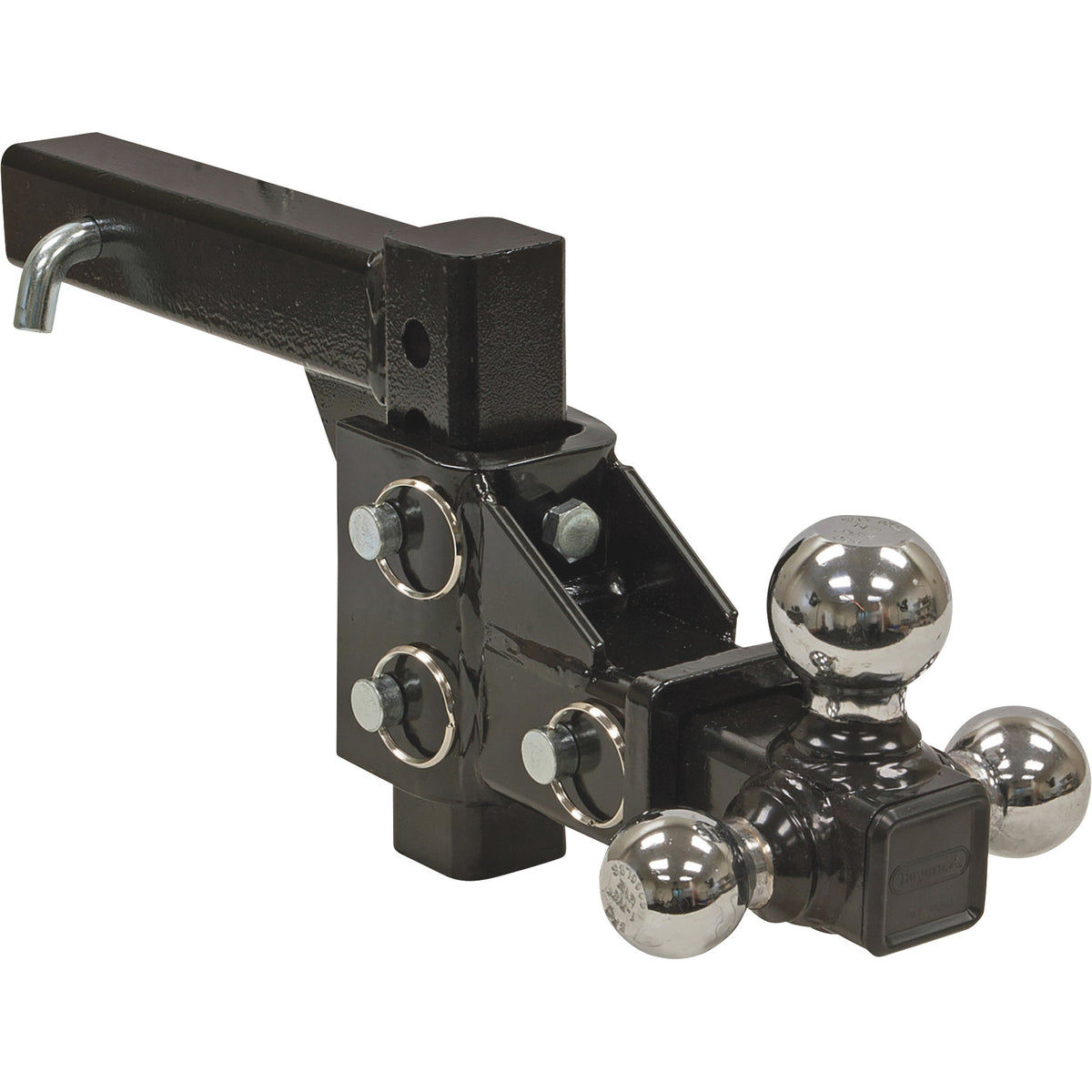 10000 lb Tri-Ball Adjustable Hitch 6 in Drop / 4 in Rise