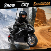 50cc Mini Motorcycle, Gas Pocket Bike for Teens, 2-Stroke Mini Dirt Bike