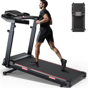 3.5 HP Treadmill with 20% Auto Incline for Home, Heavy Duty 400lb Capacity