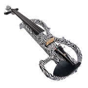 . Visual-Art Advanced Electric Violin 4/4 Full Size Ebony Fittings