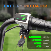 24V 250W Kids Electric Dirt Bike - Electric Motorcycle with 2 Speed Up to 14 MPH, 60 Min Ride Time, LED Light, Off-Road Dirt Bike for Boys & Girls Ages 5-8