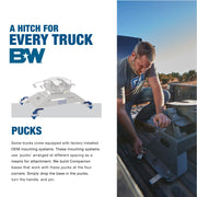 20K Companion OEM Fifth Wheel Hitch - Compatible with 2020-2026 /GM OEM Puck System - RVK3710