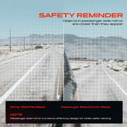 Pair (2) Towing Mirrors with Power Glass