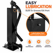 12000lbs Trailer Jack, Adjustable Drop Leg, 26" Vertical Travel