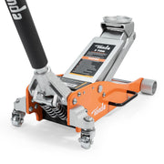 3 Ton Low Profile Floor Jack, Aluminum Steel Hydraulic Car Jack 3-Ton Low Profile Floor Jack with Dual Pump, 3.94"-18.5" Lift Range, Aluminum & Steel Build, Rapid Lifting
