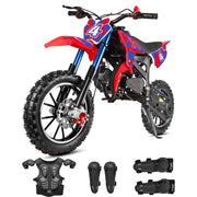 Dirt Bike for Teens 50cc Gas Powered 2 Stroke Off Road Youth Gas Bike Boys