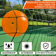 Portable Pickleball Net with 4 Paddles Set for Indoor & Outdoor 22 FT Regulation Size Net, Weather-Resistant Steel Frame, Outdoor Pickle balls, Easy Setup for Driveway, Backyard