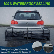 Folding Hitch Cargo Carrier 60"x24"x14" 500lb Fits 2" Receiver
