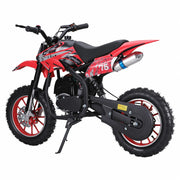 49cc Kids Dirt Bike, 4-Stroke Gas Powered Mini Motorcycle for Kids 8-14