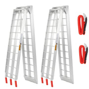 ATV Ramps for Pickup Trucks, 7.5 ft Folding Aluminum Loading Ramps, 2 Pack