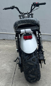 Mini Bike Hurricane 200Pro, ALL NEW ELECTRIC START&LED HEAD LIGHT, WITH FRONT AND REAR BRAKES, 196cc (Black)