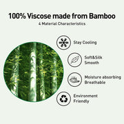 100% Viscose Made from Bamboo Comforter for Hot Sleepers, Hypoallergenic Breathable Summer Cooling Duvet Insert, Cloud Soft Silky Marshmallow Puff Feel, All Season King Size (102x90 Inches, Grey)