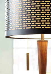 Hunter 64" Tall Rustic Modern Floor Lamp Living Room