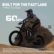 COSWHEEL R19 Electric Dirt Bike for Adults- 9000W Peak Motor