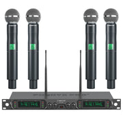 4-Ch UHF Fixed Frequency Wireless Microphone System PTU-5000-4H