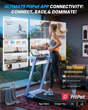 Folding Treadmill with 15% AUTO Incline and Handle Bar for Home Exercise