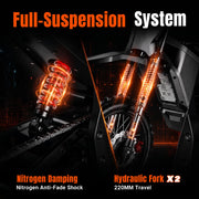 Off-Road Electric Dirt Bike Mid-Drive 3000W for Teens&Adults