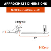 17601 TruTrack 2P Weight Distribution Hitch with Sway Control, 10K
