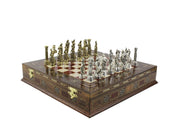 11 Inches Custom Chess Set - Personalized Chess Set - Gift Idea for Son, Husband, Father and Anyone for Birthday, Anniversary and Any Occasion, 2 players