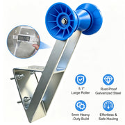 Boat Trailer Winch Stand with U-Bolts