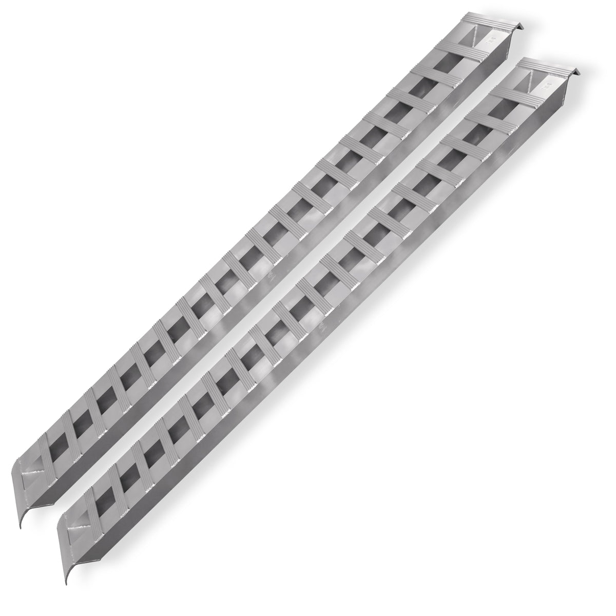 Heavy Duty Aluminum Loading Ramps, Set of 2, 8 Feet x 15"