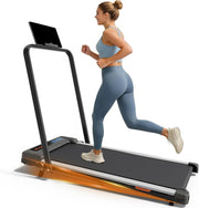 Walking Pad Treadmill for Home, Walking Pad with Incline and Handle Bar