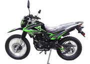 New XHawk Enduro 250cc Dirt Bike Motorcycle EFI Dual Sports Bike Street Bike 6 Speed Enduro Dual Sports Bike Adult Motorcycle Bike 250cc Street Bike (Green Color)