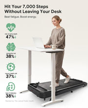 Smart 11% Incline Treadmill, Walking Pad with AI Smart APP