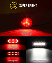 2Pcs Steel Trailer Light Boxes 2pcs Boat Trailer Guide on Post Pipe Light