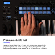 FLkey 61 USB MIDI Controller Keyboard