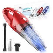 Handheld Vacuum Cordless, Lightweight 1.4lb with Powerful Suction, Charging Dock, Single Touch Empty and Detachable Dust Cup, Portable Mini Car Vac for Home Office and Pet Hair (Stardust Silver)