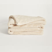 Lil' Marsh Faux Fur Blanket, Lightweight, Soft Throw Blanket Ideal for Any Bed, Couch, or Reading Chair, Ethically Sourced, Machine Washable Blanket, Small, 50" x 60", Beige Bear