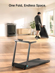 Foldable Treadmill for Home with Handle bar, Up to 7.5 MPH
