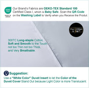 Cotton Duvet Cover Set - King Size