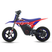 E150 24V Kids Electric Dirt Bike, Electric Motorcycle with 200W Peak Power, 8 mph Max Speed, 15-Mile Range, 2-Speed Off-Road Bike for Ages 3-6
