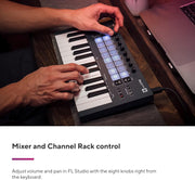 FLkey Mini USB MIDI Controller Keyboard