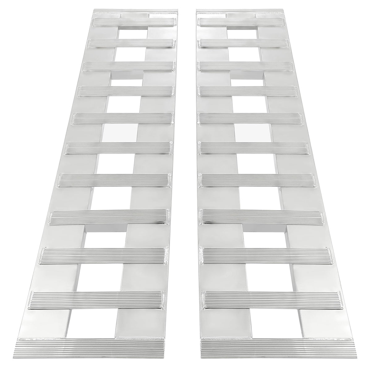 60" x 15" Aluminum Trailer Ramps 6800 LBS Motorcycle ATV Loading