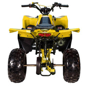 CT125E ATV Quad 125cc ATV for Youth Sports Utility Gas Power with Reverse Led Lights Big Tires 18/19 (Red) (Factory Packaged)