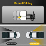 Pickup Towing Mirrors Pair Replacement For For 2014-2018