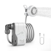 MAX Shower Portable Shower for Camping, Rechargeable Outdoor Camping Shower, Portable Shower Pump with USB-C,Shower Pump for Hiking, Car wash, Pet Cleaning, Beach Vacations