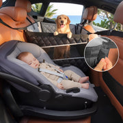 Dog Car Seat for Large Medium Dogs, Back Seat Extender for Pets, Waterproof Pet Carseat for Medium Sized Dog, Hammock for Pet, with Storage Pocket for Cars/SUV/Truck(L-28 * 22 * 20.5in)