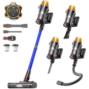 Cordless Vacuum Cleaner for Home, 650W 60KPa Stick Vacuum Cleaner,Max 75Min